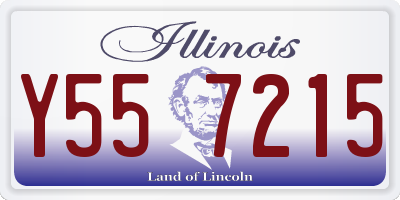 IL license plate Y557215