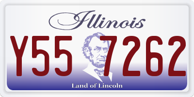 IL license plate Y557262