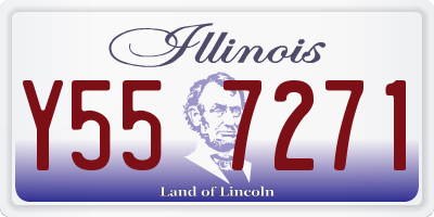 IL license plate Y557271