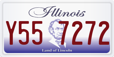 IL license plate Y557272