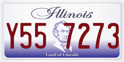 IL license plate Y557273