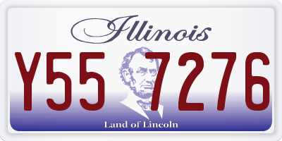 IL license plate Y557276