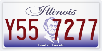 IL license plate Y557277