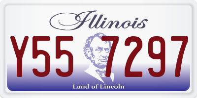 IL license plate Y557297