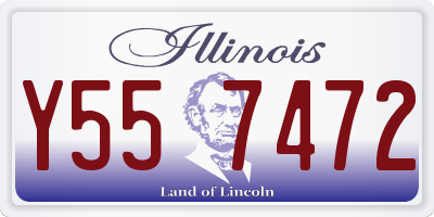 IL license plate Y557472