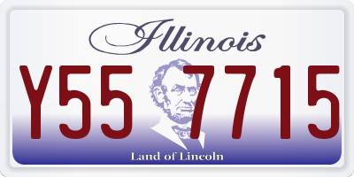 IL license plate Y557715