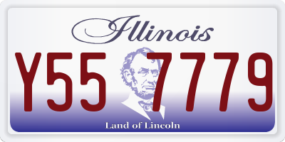 IL license plate Y557779