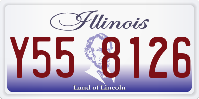 IL license plate Y558126