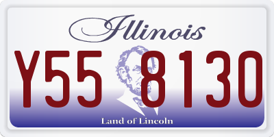 IL license plate Y558130