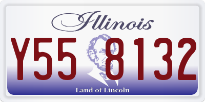 IL license plate Y558132
