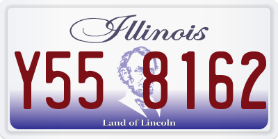 IL license plate Y558162
