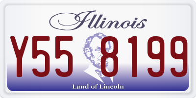 IL license plate Y558199