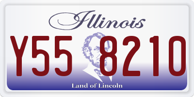 IL license plate Y558210