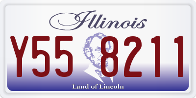IL license plate Y558211