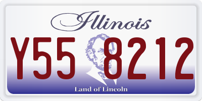 IL license plate Y558212