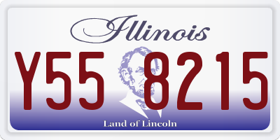 IL license plate Y558215