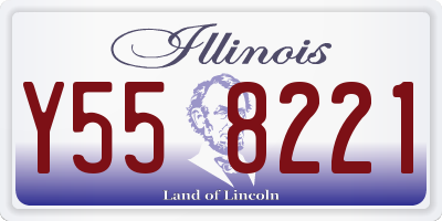 IL license plate Y558221