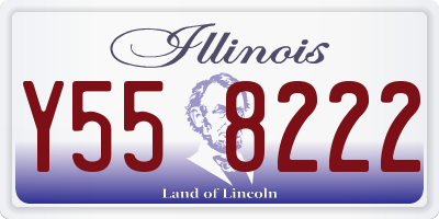 IL license plate Y558222