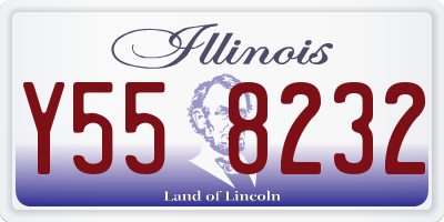 IL license plate Y558232