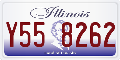 IL license plate Y558262
