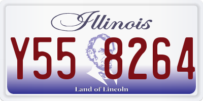 IL license plate Y558264