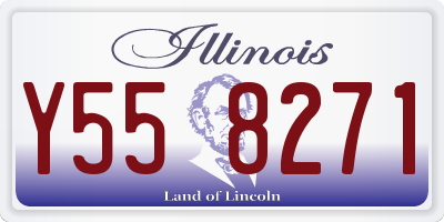 IL license plate Y558271