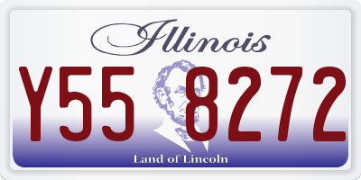 IL license plate Y558272