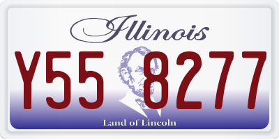 IL license plate Y558277