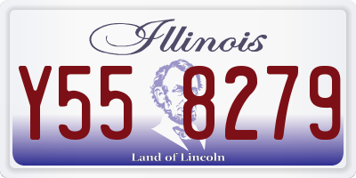 IL license plate Y558279