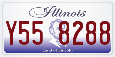 IL license plate Y558288