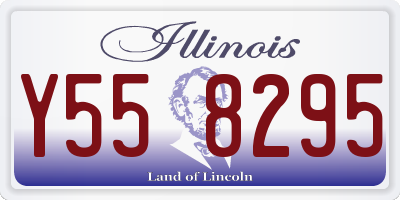 IL license plate Y558295
