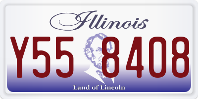 IL license plate Y558408
