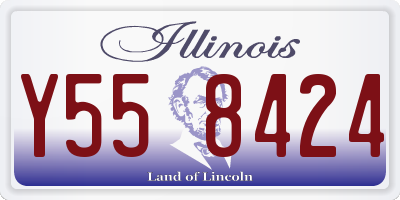 IL license plate Y558424