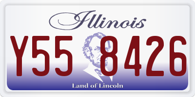 IL license plate Y558426