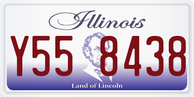 IL license plate Y558438