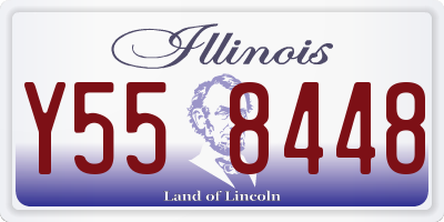 IL license plate Y558448