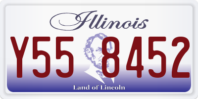IL license plate Y558452
