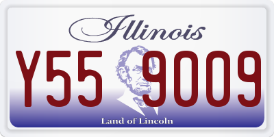 IL license plate Y559009