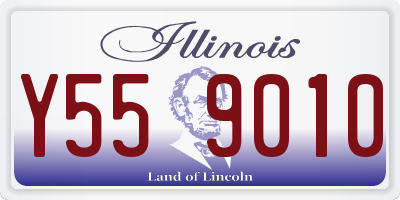 IL license plate Y559010