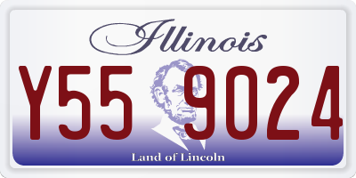 IL license plate Y559024