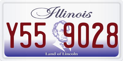 IL license plate Y559028
