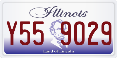 IL license plate Y559029
