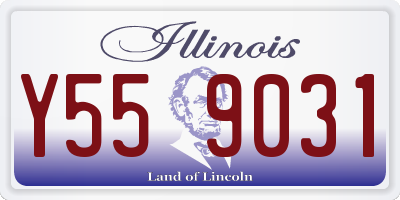 IL license plate Y559031