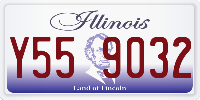 IL license plate Y559032