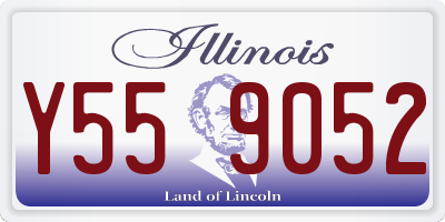 IL license plate Y559052
