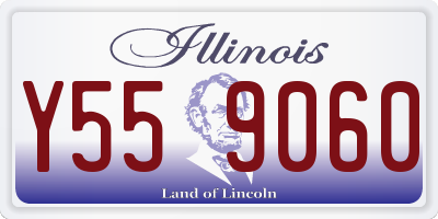 IL license plate Y559060