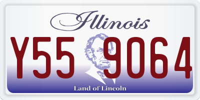 IL license plate Y559064