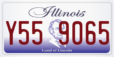 IL license plate Y559065