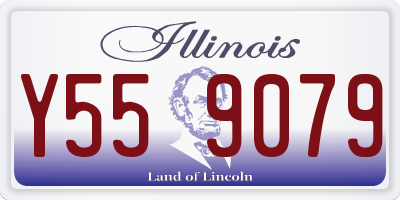 IL license plate Y559079