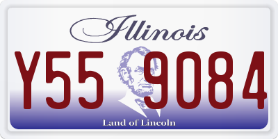 IL license plate Y559084